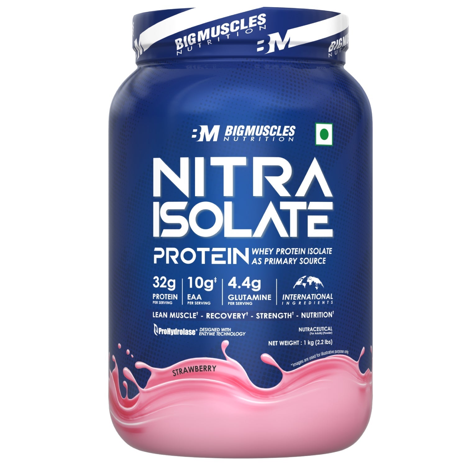 Big Muscles Nutrition Nitra Isolate Whey Protein - Dista
