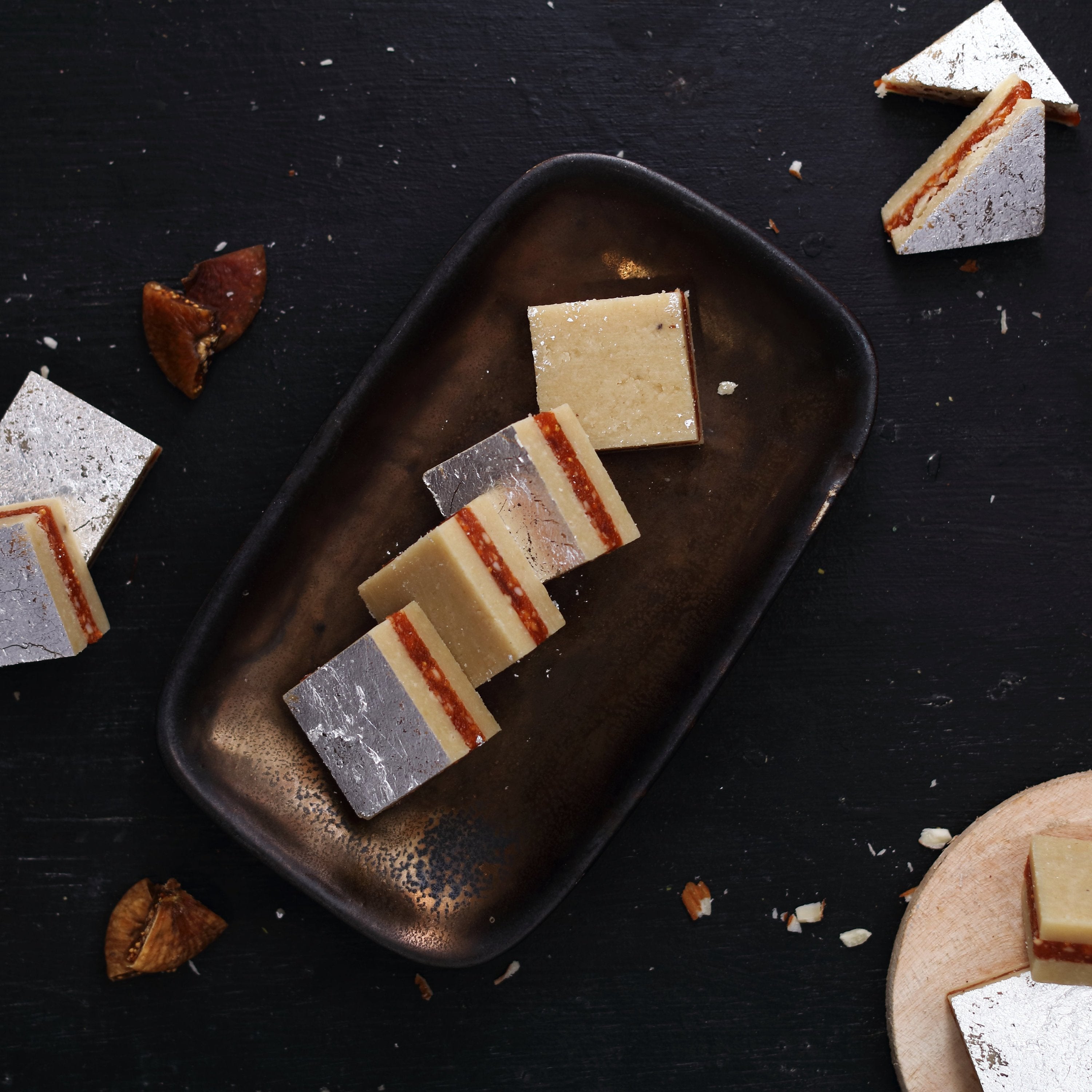 Almond House Kaju Anjeer Burfi Almond House