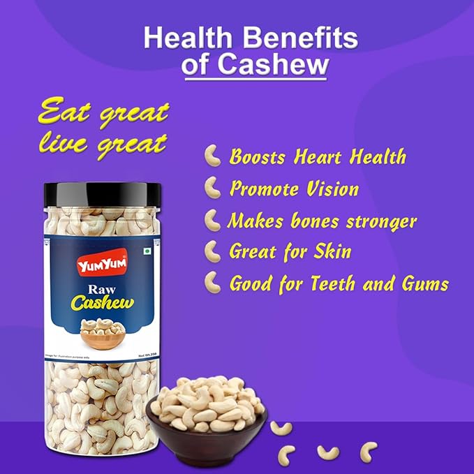 Yum Yum Cashews Jar Yum Yum