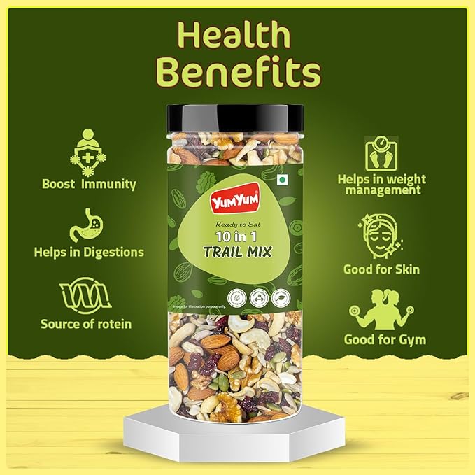 Yum Yum 10 In 1 Trail Mix Jar Yum Yum