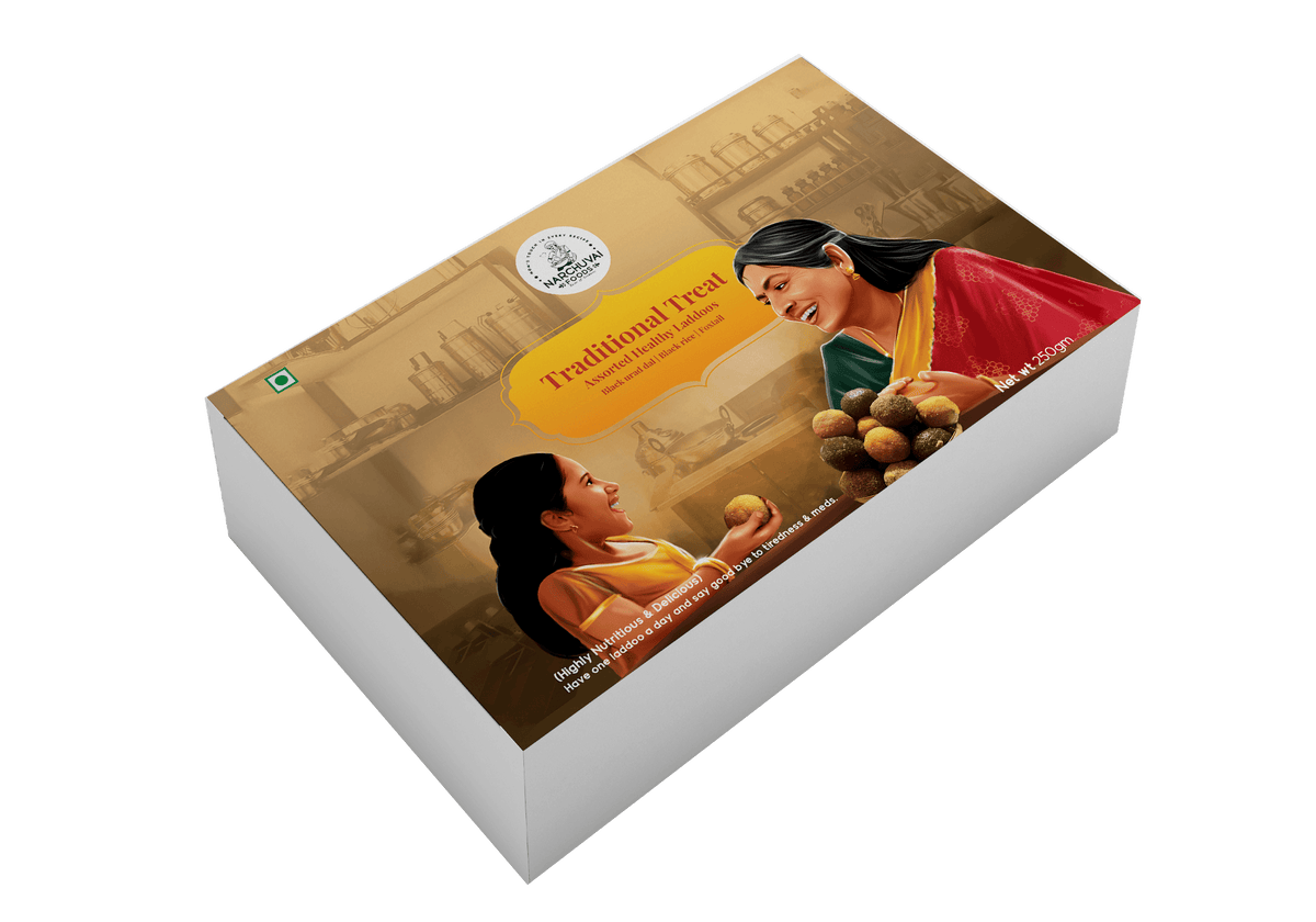 Narchuvai Foods Assorted Millet Laddoos - Safuron