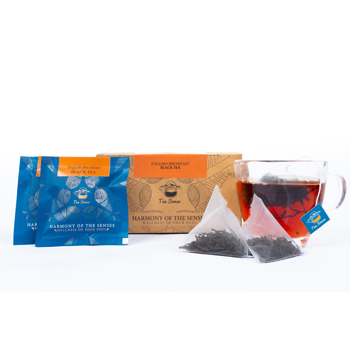 Tea Sense English Breakfast Tea Bags Box Tea Sense