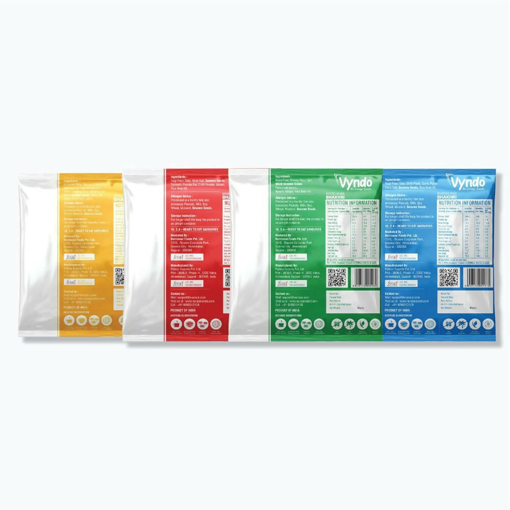 Vyndo Bhakhri Mini Snack Pack Combo Vyndo