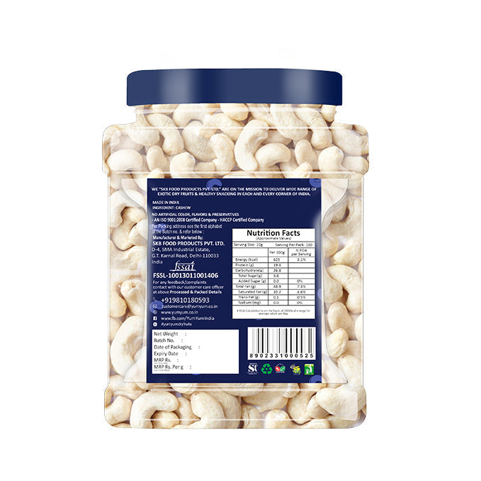 Yum Yum Cashews Jar Yum Yum