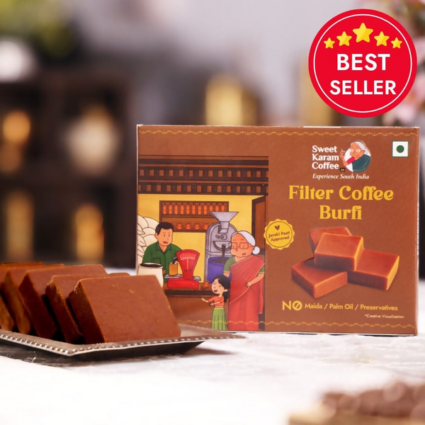 Sweet Karam Coffee Filter Coffee Burfi Sweet Karam Coffee