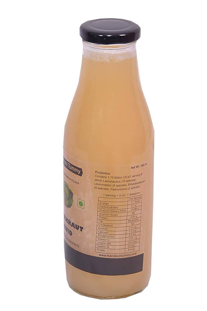 Hands On Tummy Sauerkraut Liquid (Juice) Hands On Tummy