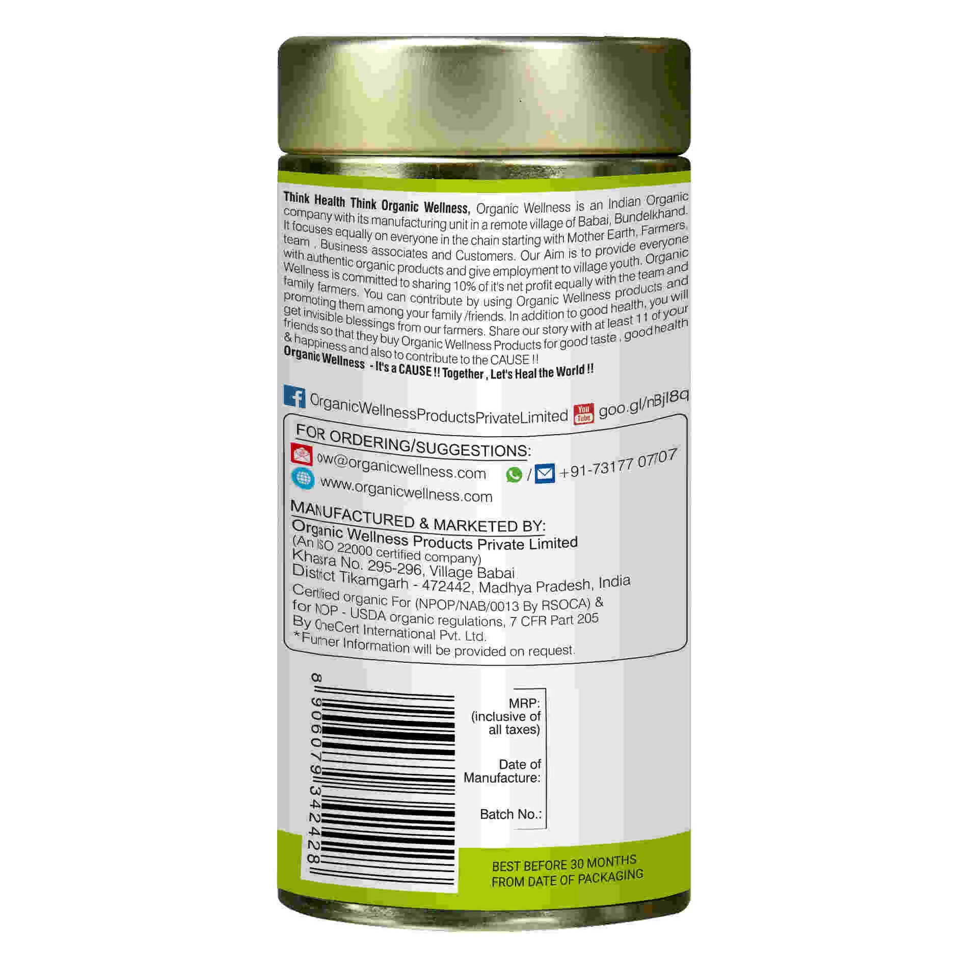 Organic Wellness Darjeeling Tea Organic Wellness