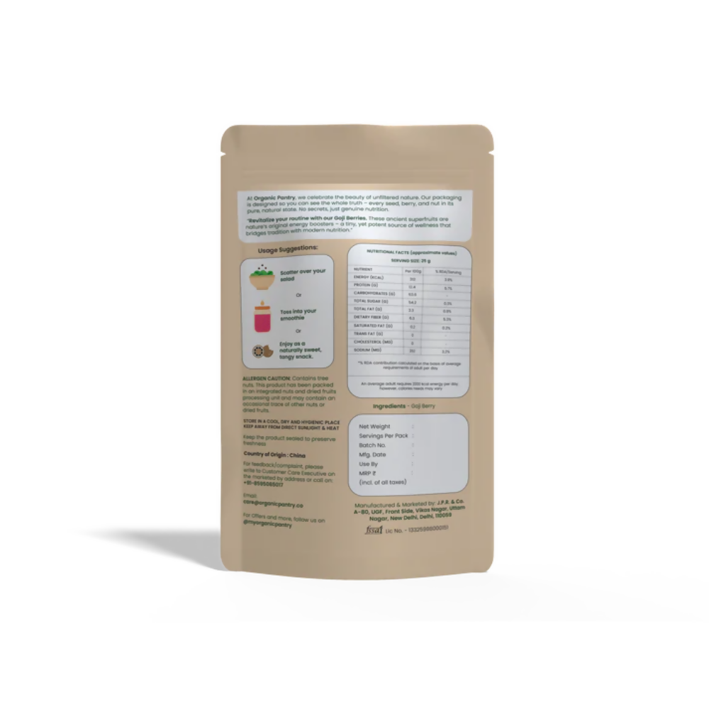 Organic Pantry Dried Goji Berry Organic Pantry