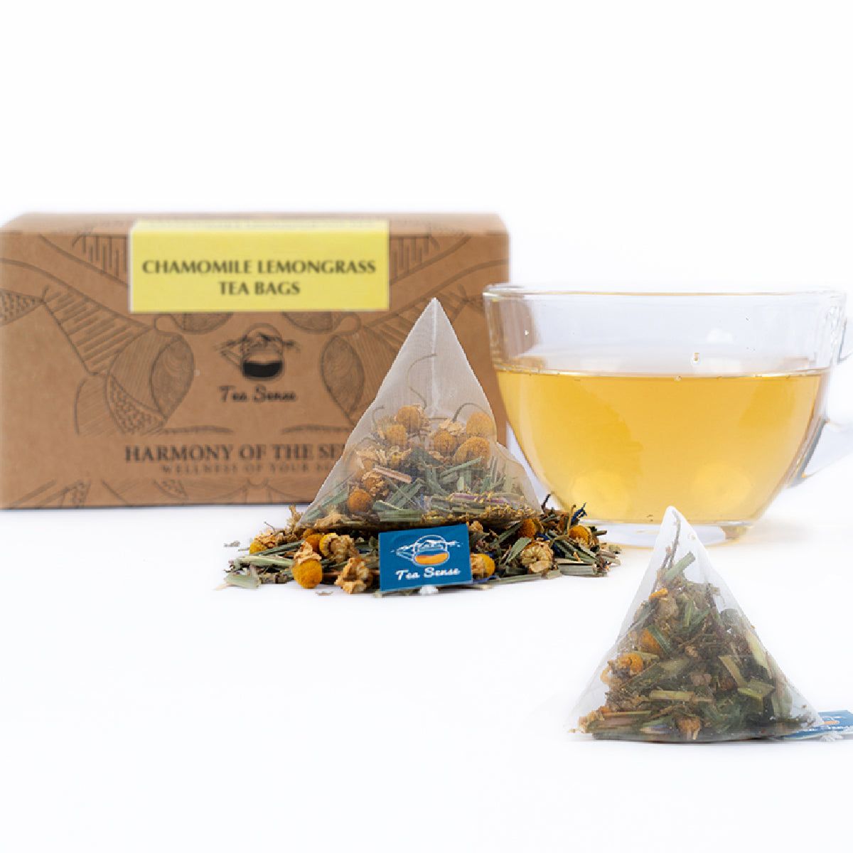 Tea Sense Chamomile Lemongrass Tea Bags Box Tea Sense