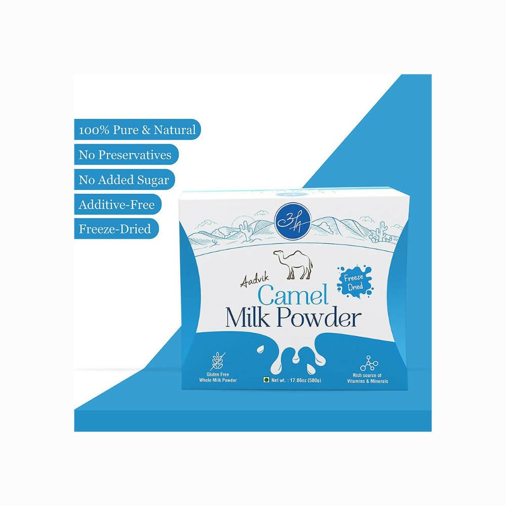 Aadvik Camel Milk Powder Freeze-Dried Sachets (20 g Each) Aadvik
