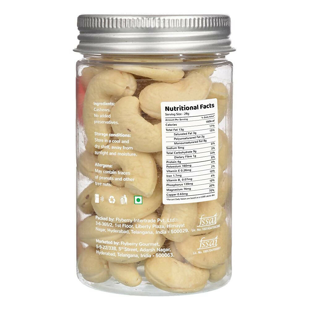 Flyberry Gourmet Premium Cashew Nuts Flyberry Gourmet