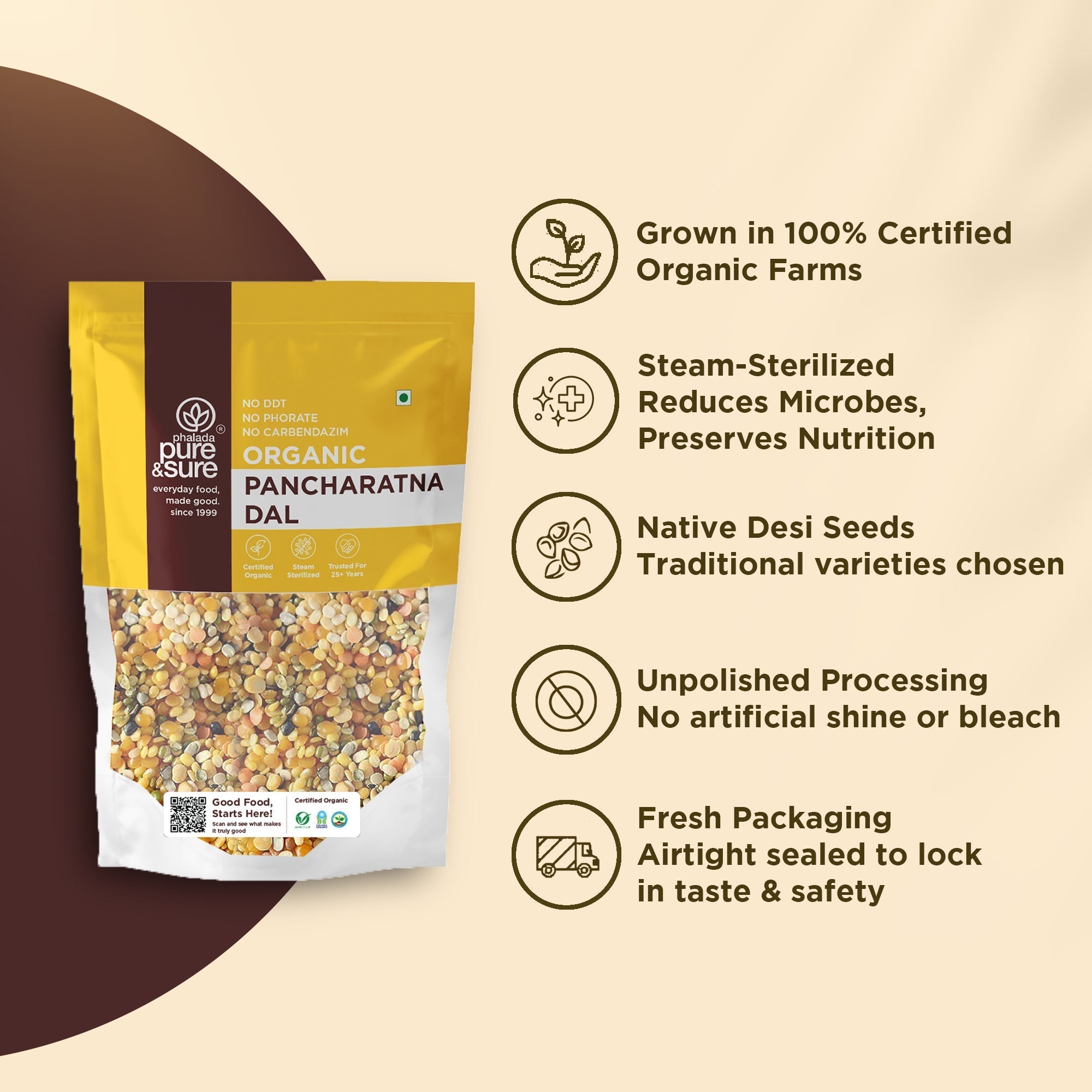 Pure & Sure Organic Pancharatna Dal Pure & Sure