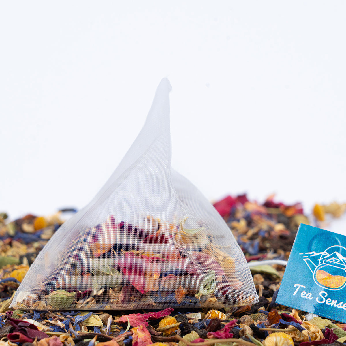 Tea Sense Hibiscus Rose Tea Bags Box Tea Sense