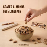 Frissly Organics Coated Almonds Palm Jaggery Frissly Organics