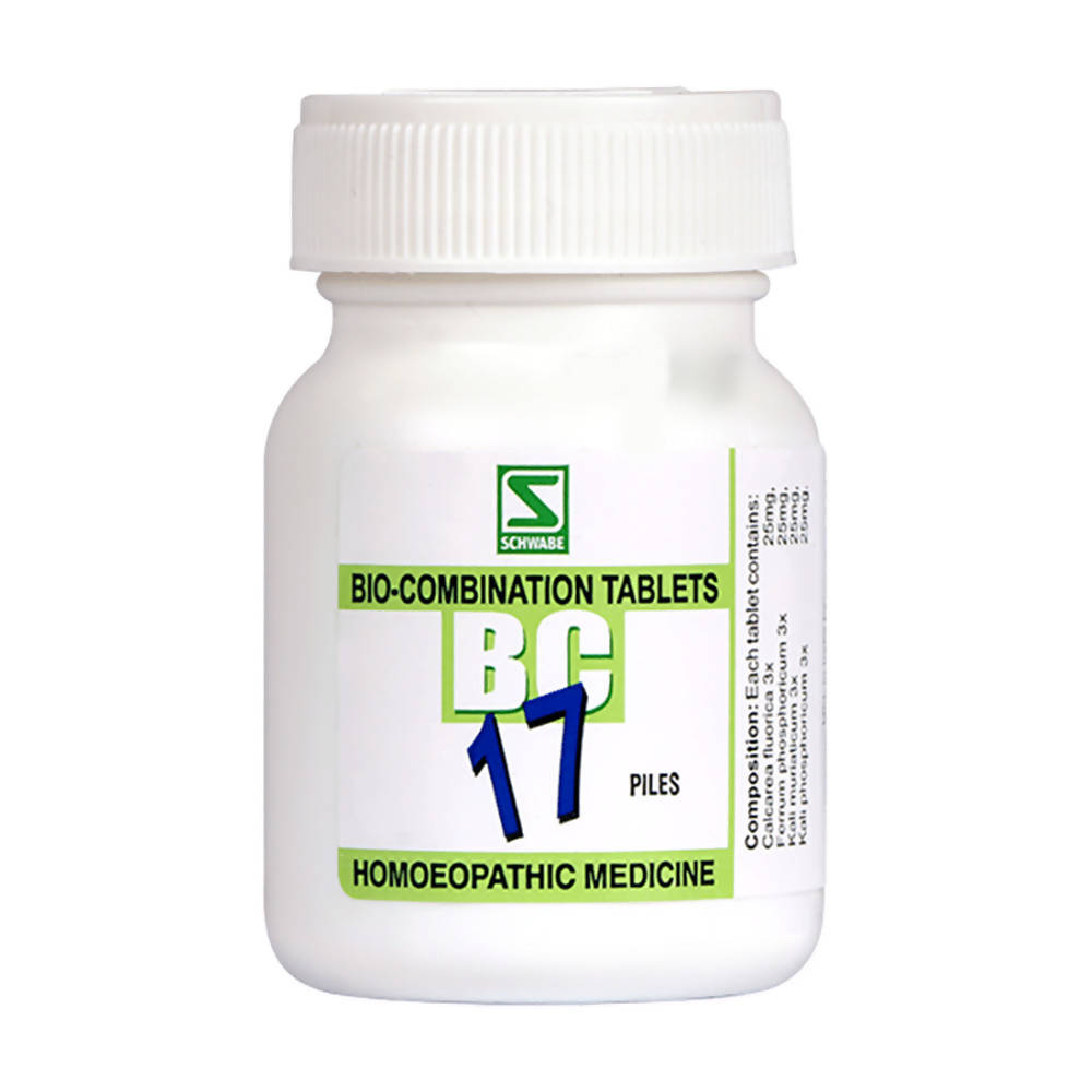 Dr. Willmar Schwabe India Bio-Combination 17 (BC 17) Tablet - Safuron Naturals