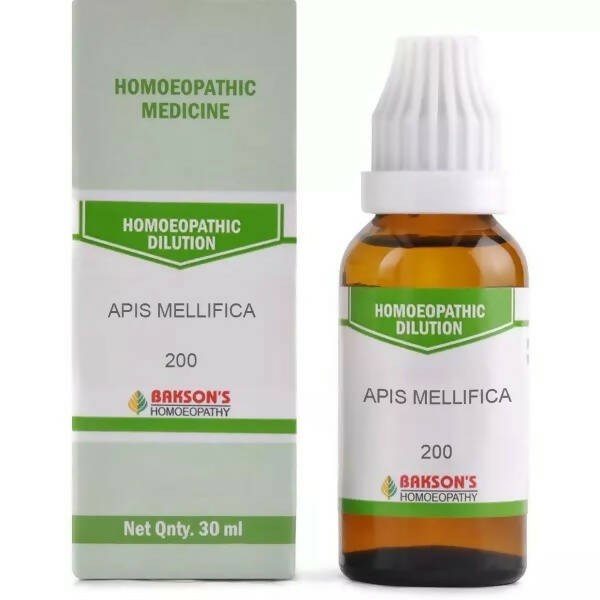Bakson's Homeopathy Apis Mellifica Dilution - Safuron Naturals