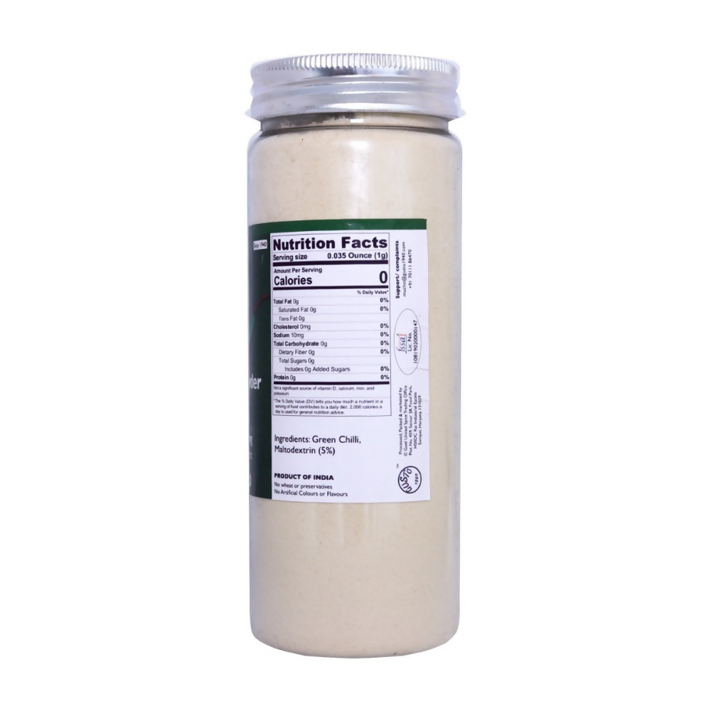 Tassyam Organics Green Chilli Powder Tassyam Organics