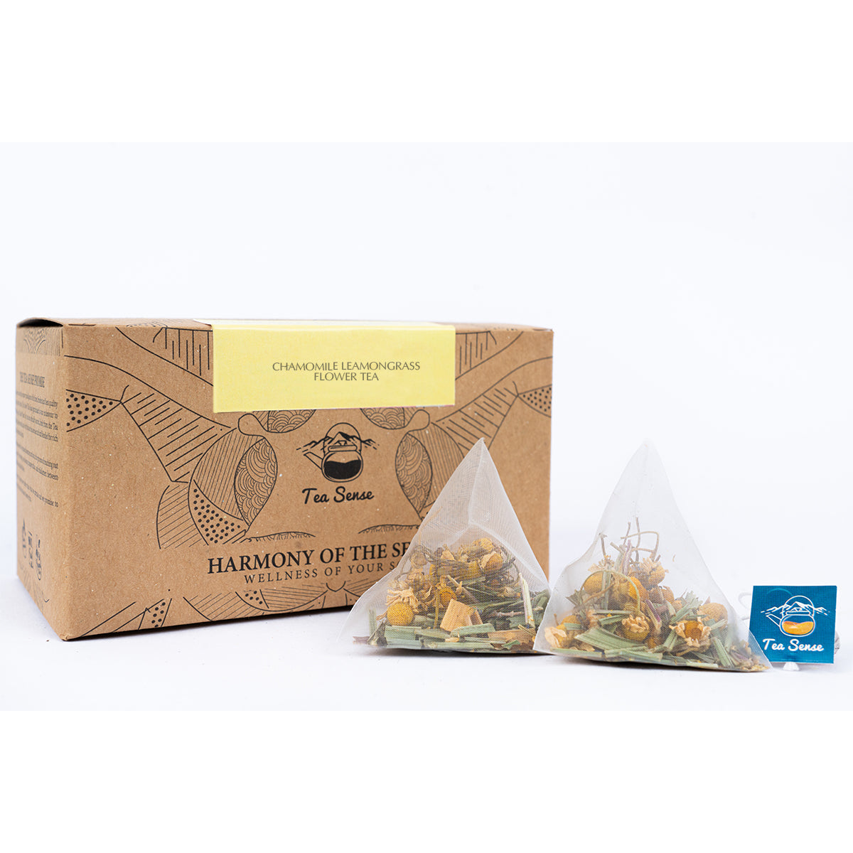 Tea Sense Chamomile Lemongrass Tea Bags Box Tea Sense