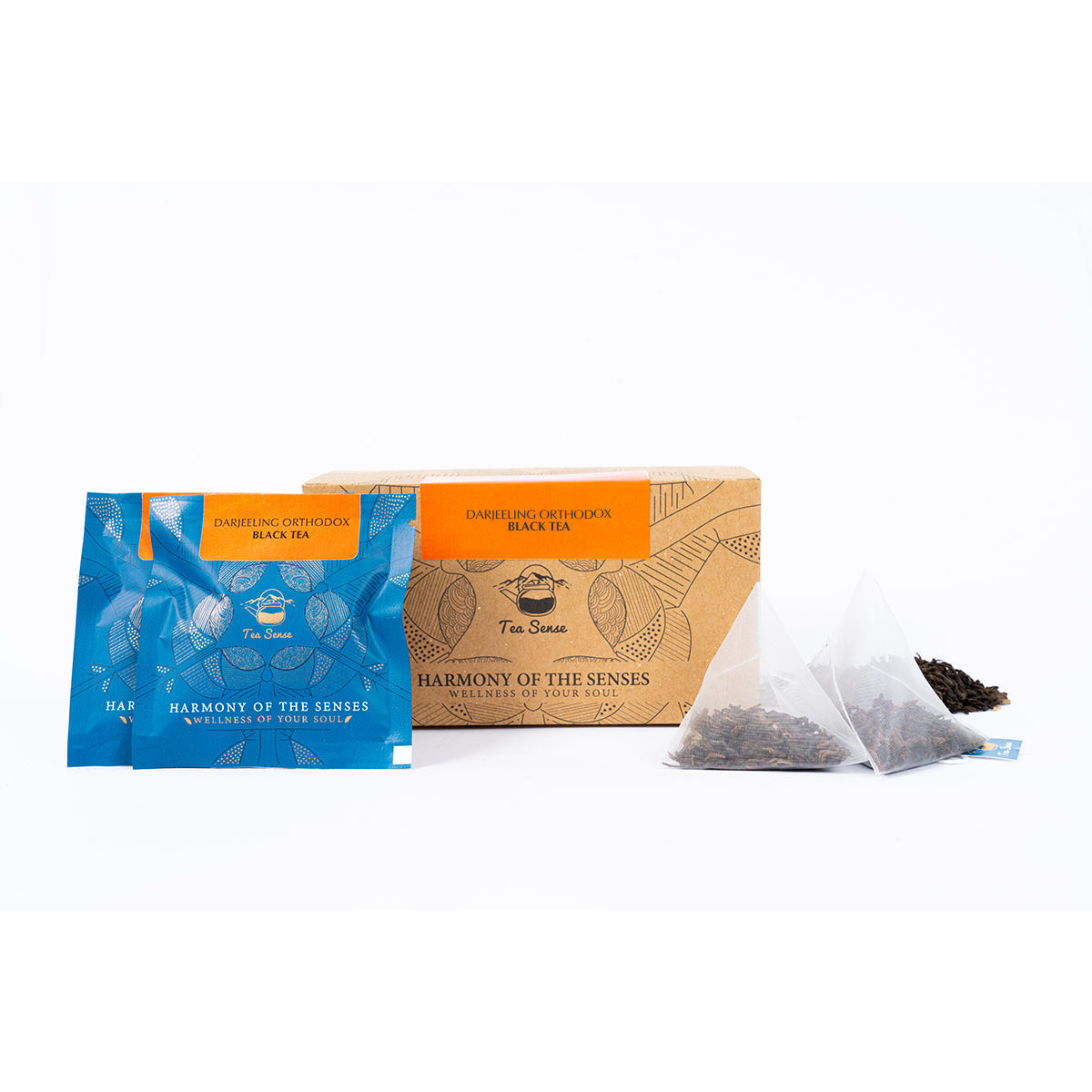 Tea Sense Darjeeling Black Tea Bags Box Tea Sense