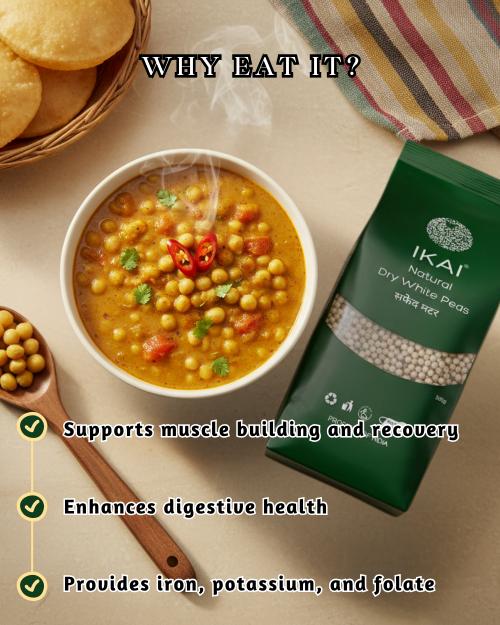 IKAI Natural Dry White Peas IKAI