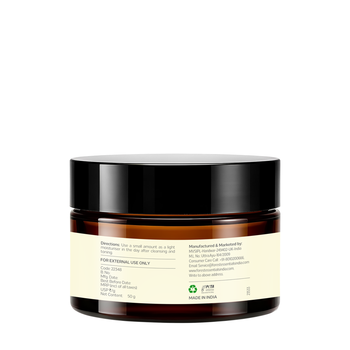 Forest Essentials Light Hydrating Facial Gel Panchpushp Forest Essentials