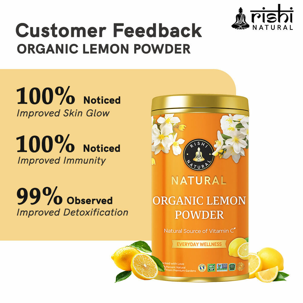 Rishi Natural Organic Lemon Powder Rishi Natural
