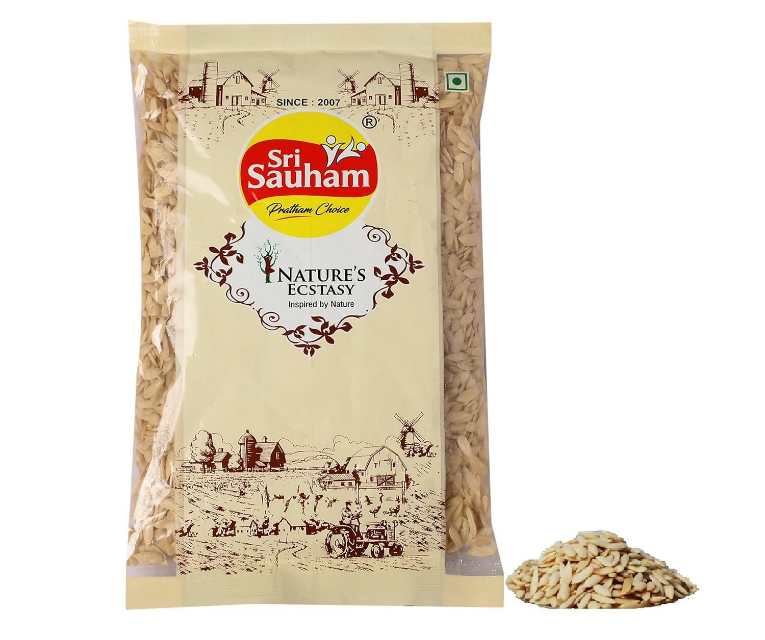 Sri Sauham Premium Magaj Kharbuja(Muskmelon Seeds) Sri Sauham