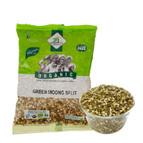 24 Mantra Organic Green Split Moong Dal 24 Mantra Organic