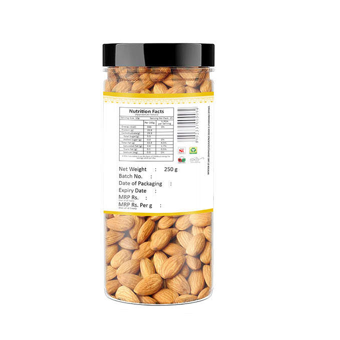 Yum Yum California Almonds Jar Yum Yum