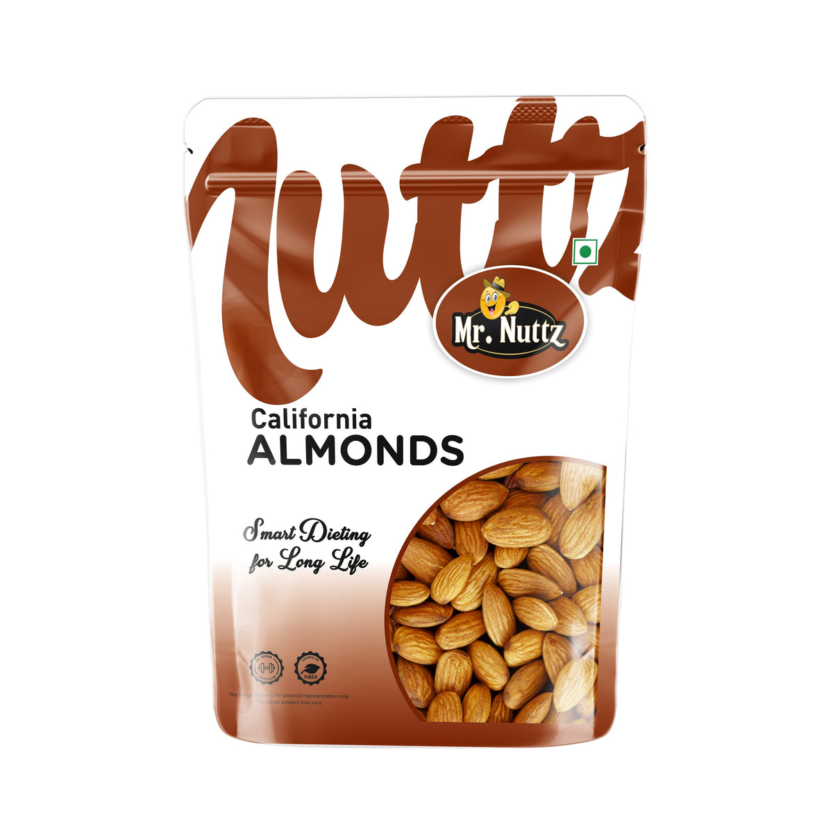 Mr. Nuttz California Almonds Pouch - Dista