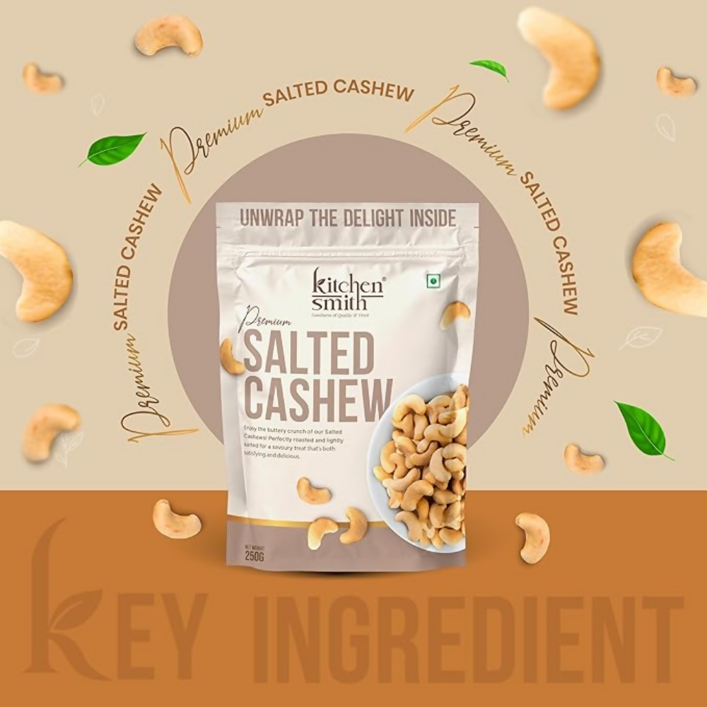 Kitchen Smith Premium Salted Whole Cashew Kitchen Smith