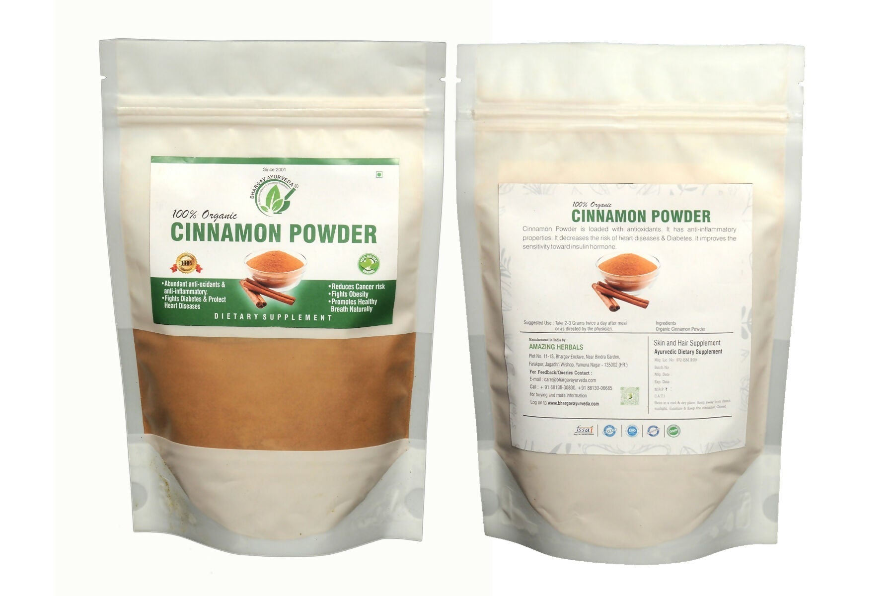 Dr.Bhargav's Indigenous Cinnamon Powder Bhargav Ayurveda