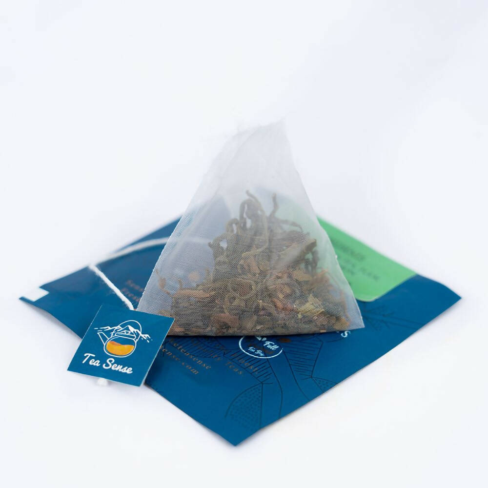 Tea Sense Tulsi Spiced Green Tea Bags Box Tea Sense