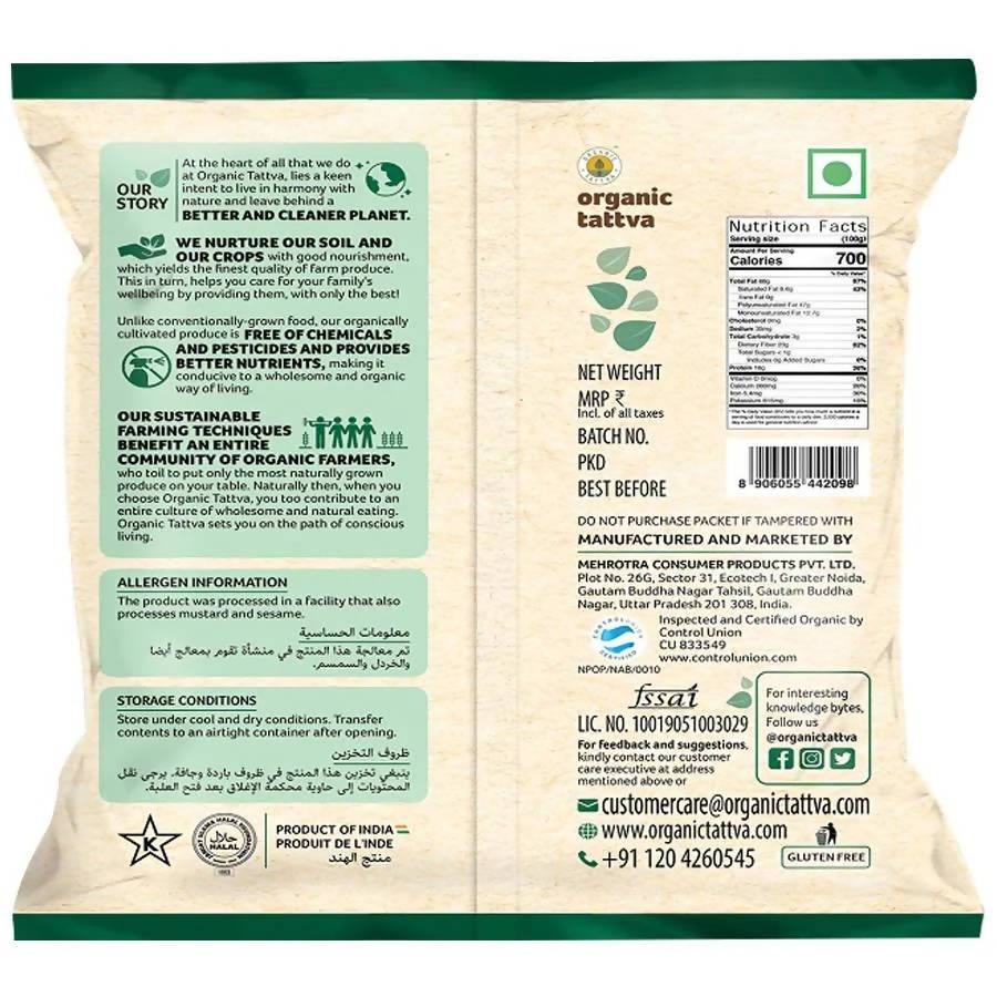 Organic Tattva Flax Seeds Organic Tattva