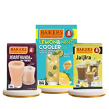 BAKERS Jigarthanda Mix Powder, Jaljira, Mojito Coolers - Lemon Mint - Dista