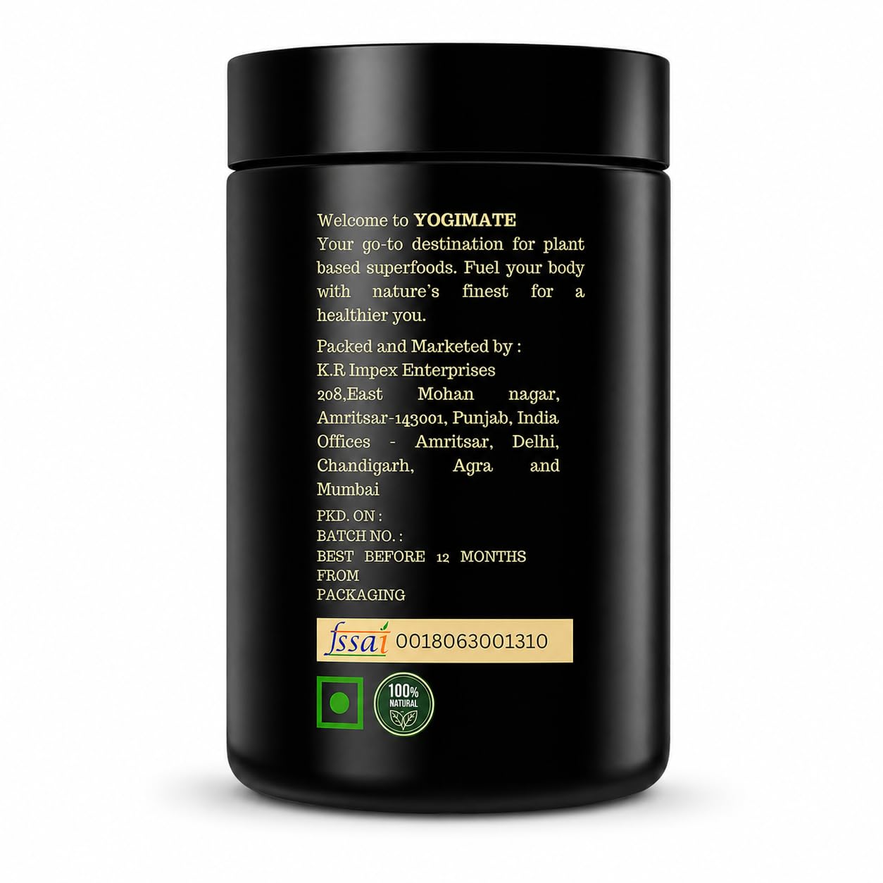 Horse Chestnut Powder | Pure & Natural YOGIMATE