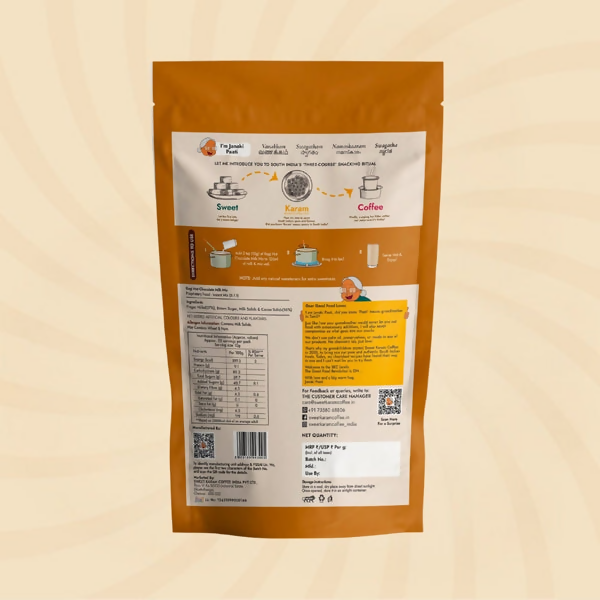 Sweet Karam Coffee Ragi Hot Chocolate Milk Mix Sweet Karam Coffee
