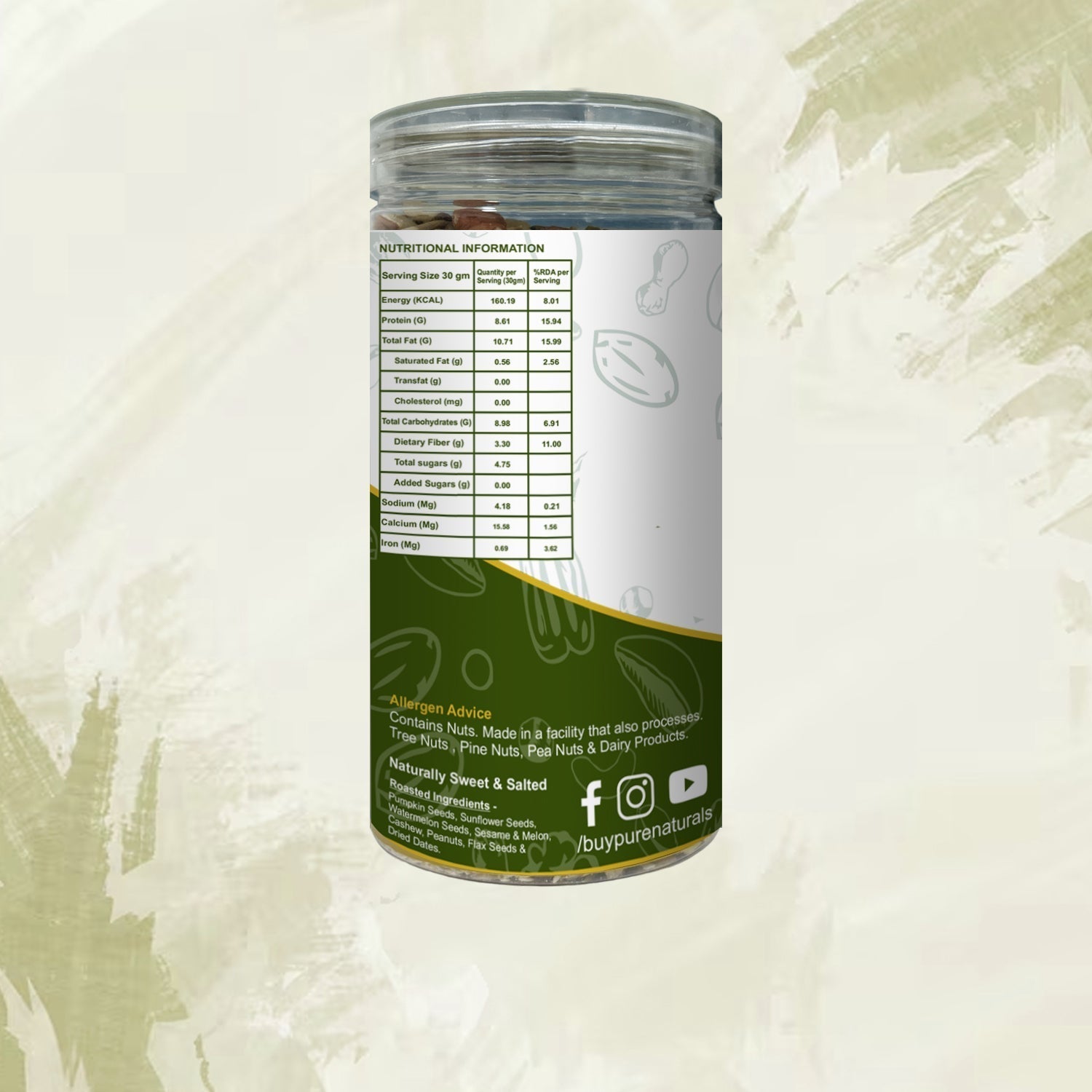 byPureNaturals Nutri Vegan Dietary Seed Mix byPureNaturals