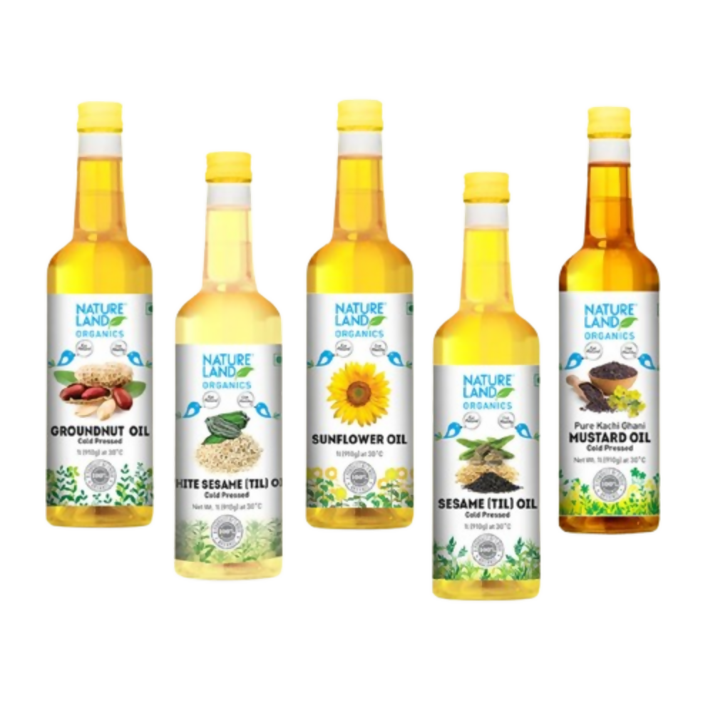 Nature Land Organics Wood Cold Pressed Oils - Safuron