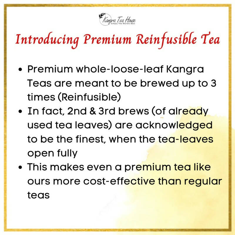 Kangra Tea House PuriTEA - Green Tea Kangra Tea House