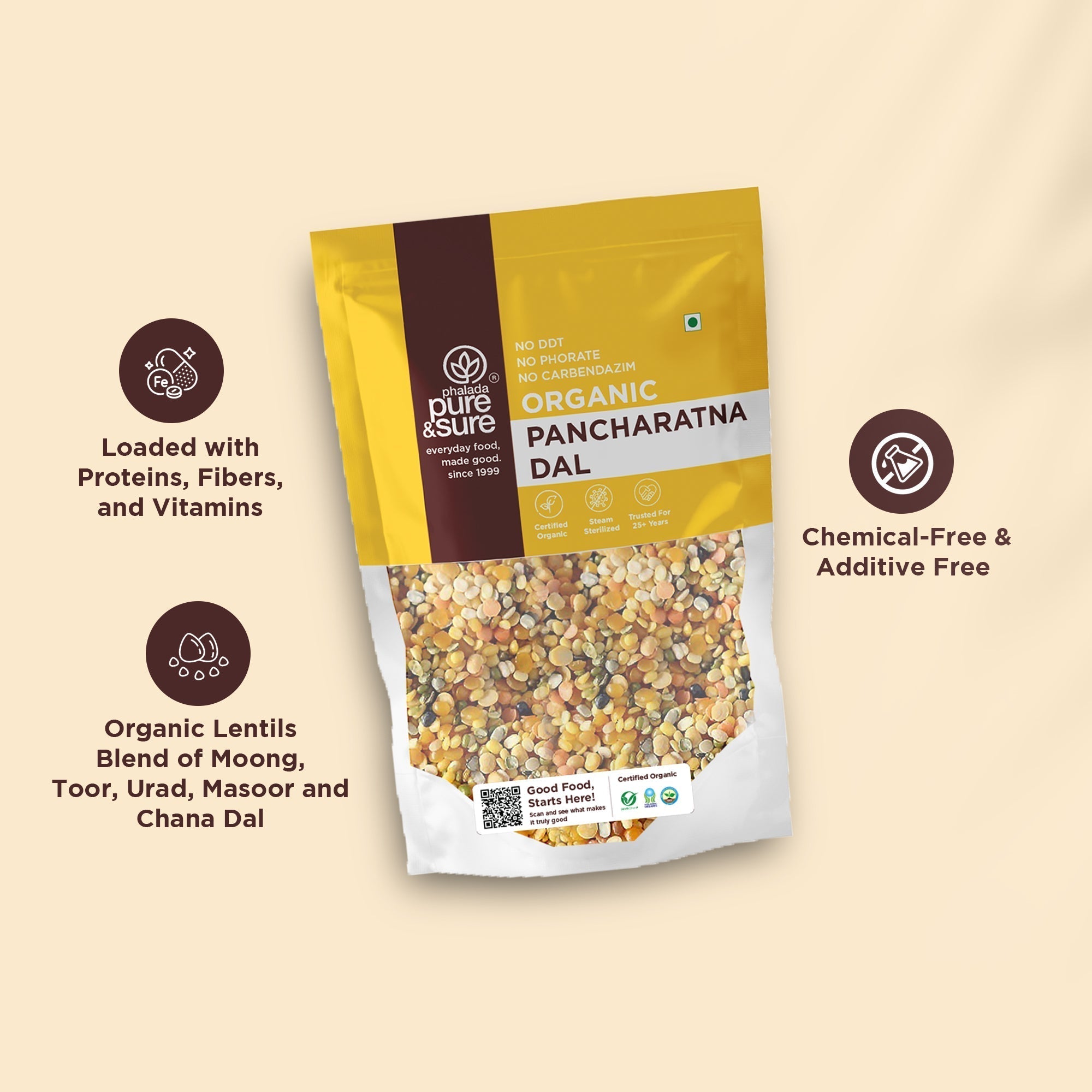 Pure & Sure Organic Pancharatna Dal Pure & Sure