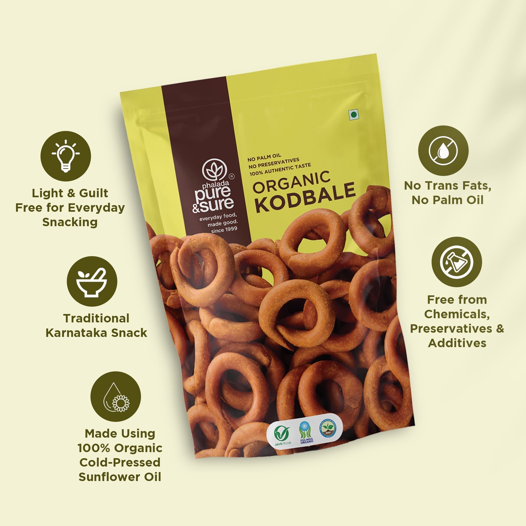 Pure & Sure Organic Kodbale Pure & Sure