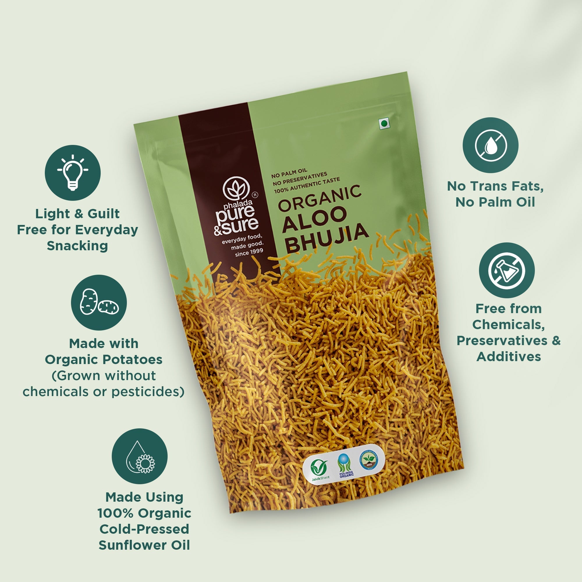 Pure & Sure Organic Aloo Bhujia Pure & Sure