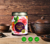 Zevic Premium Hibiscus Flowers Herbal Green Tea Zevic