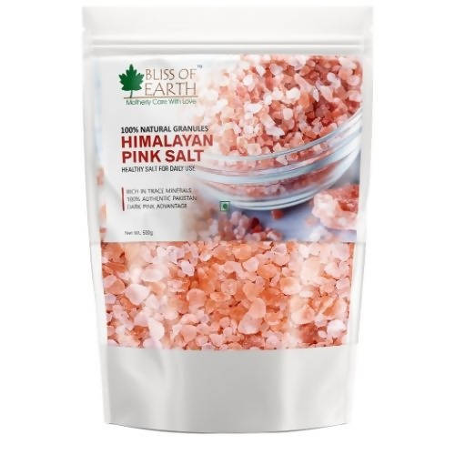 Bliss of Earth Pure Himalayan Pink Salt Granules - Safuron