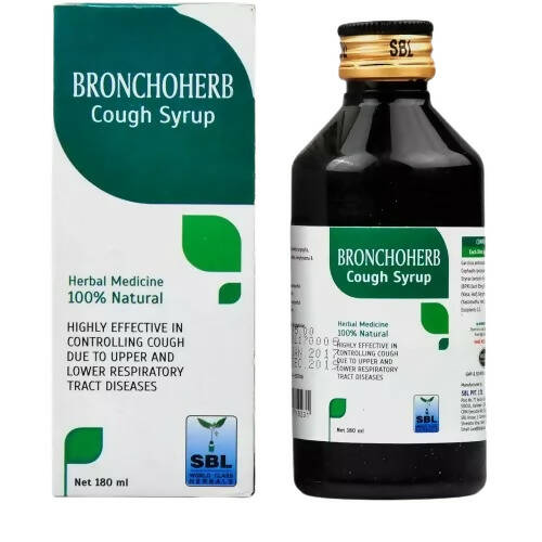 SBL Homeopathy Bronchoherb Cough Syrup SBL Pvt. Ltd.