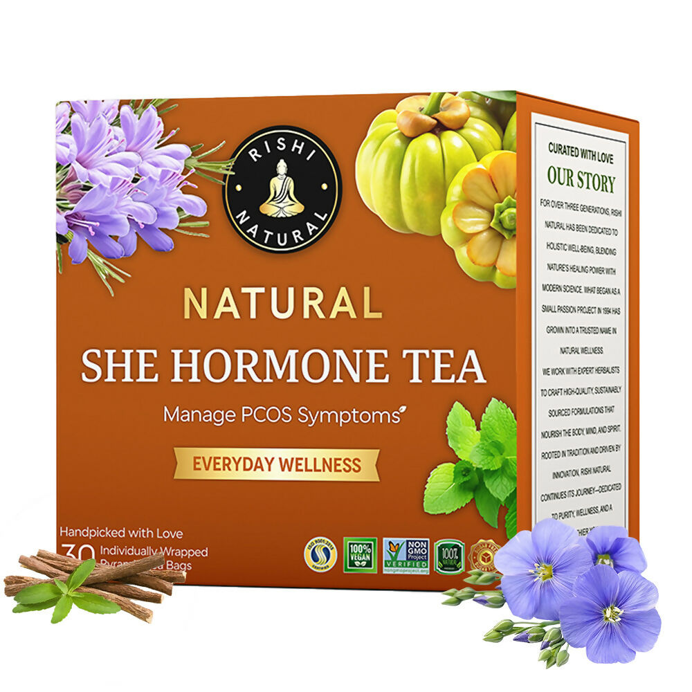 Rishi Natural She Hormone Tea Rishi Natural