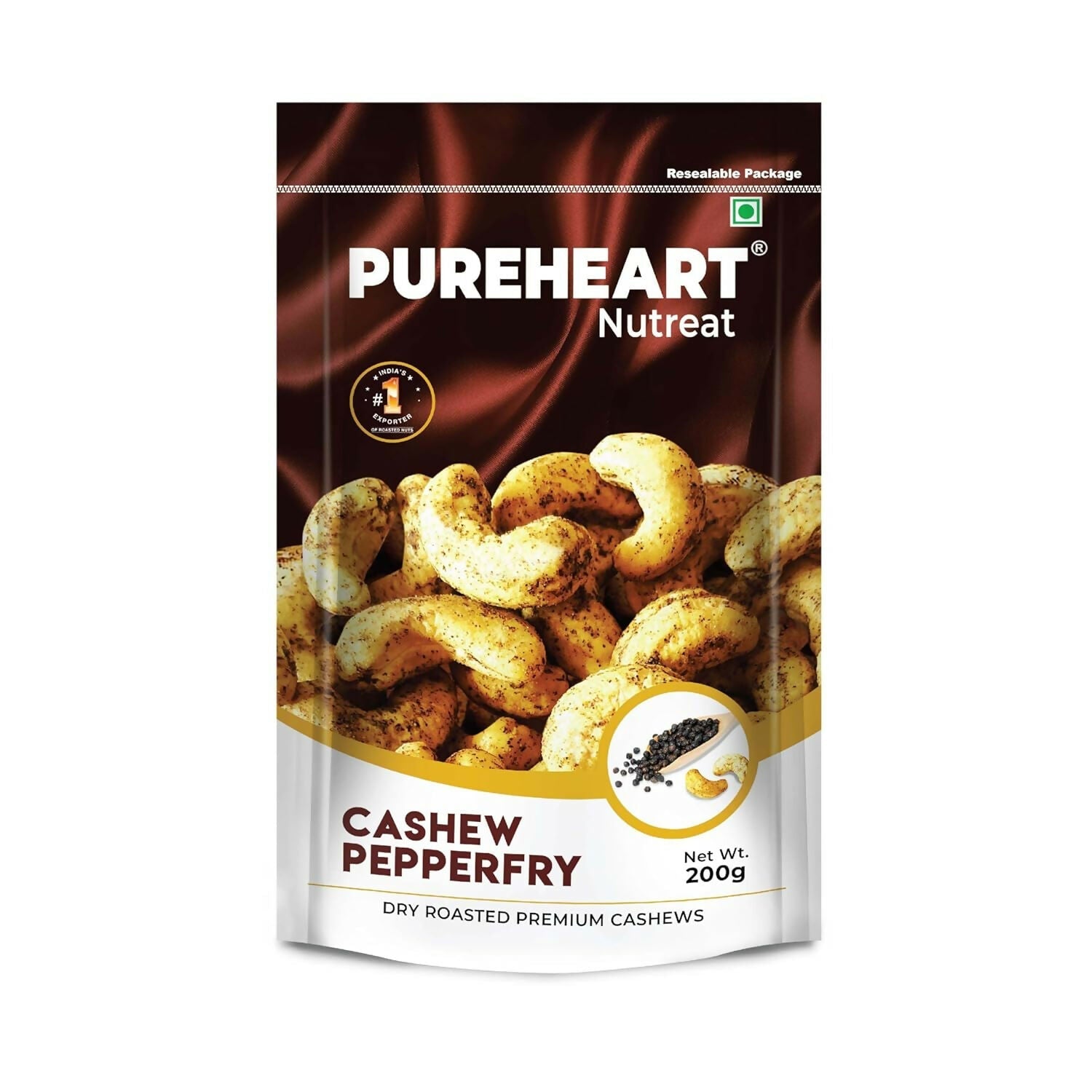 Pureheart Nutreat Pepperfry Cashews - Safuron