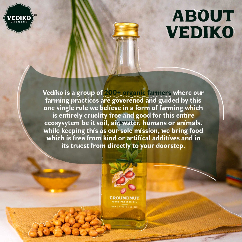 Vediko Origins Groundnut Oil Vediko Origins