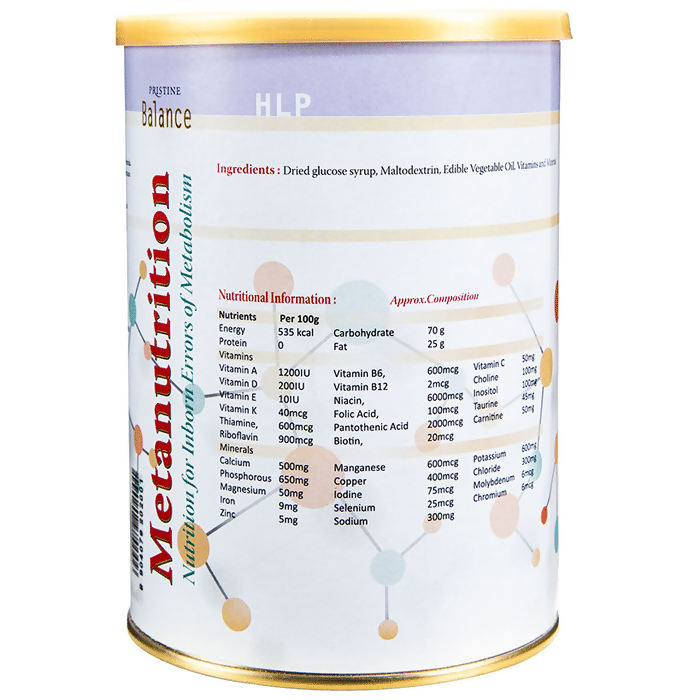 Pristine Balance Metanutrition HLP Powder (Upto 3 Years)- Unflavoured Pristine